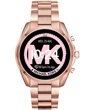 Michael kors bradshaw smartwatch deals macys