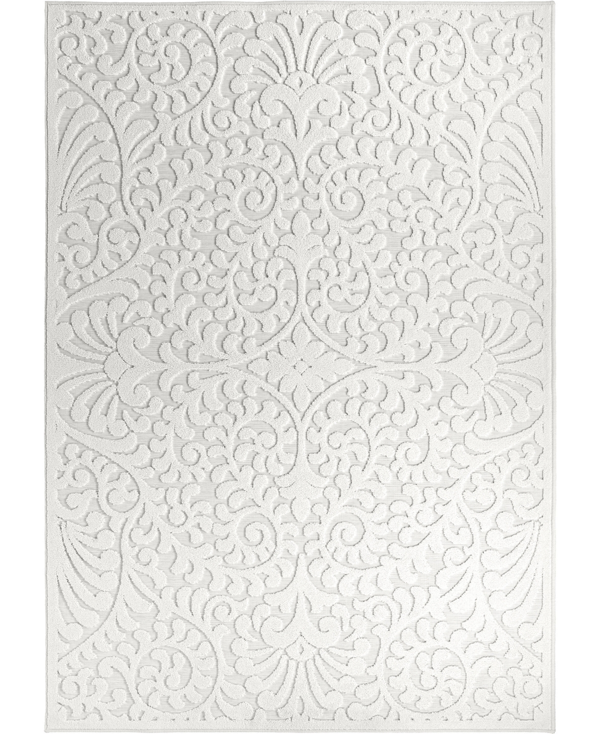 My Texas House ORI431339 Bluebonnets Natural 7'9in x 10'10in Outdoor Area Rug - Nat