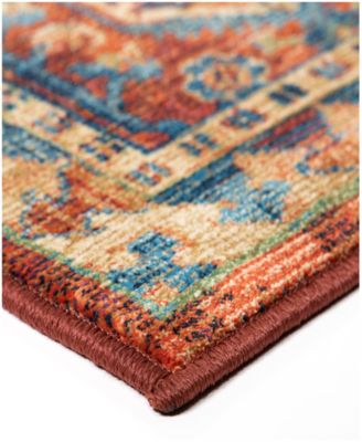 CLOSEOUT! Orian Alexandria Bombay Red 5'1" x 7'6" Area Rug