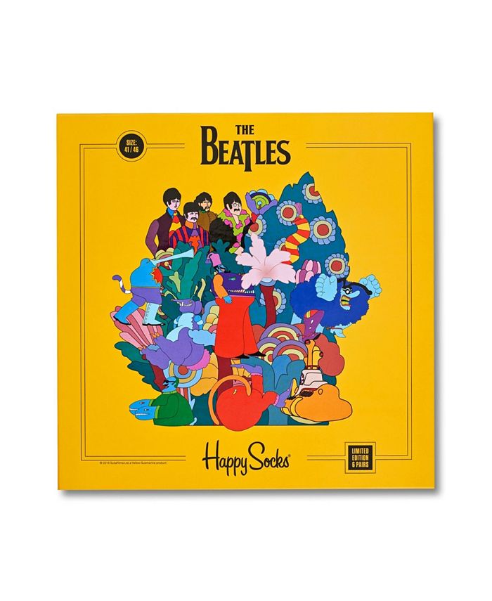 HAPPY SOCKS BEATLES YELLOW SUBMARINE - Klasické ponožky