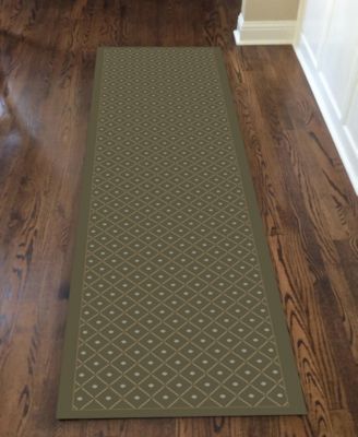 CLOSEOUT! 782/1514/SAGE Pesaro Green 2'2" x 7'7" Runner Rug