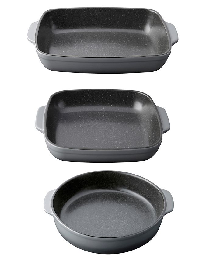 BergHOFF Gem Collection Stoneware 3Pc. Bakeware Set & Reviews