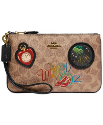 coach wizard of oz wristlet