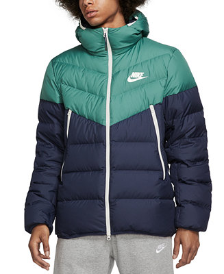 Nike Men's Windrunner Colorblocked Puffer Jacket - Macy's