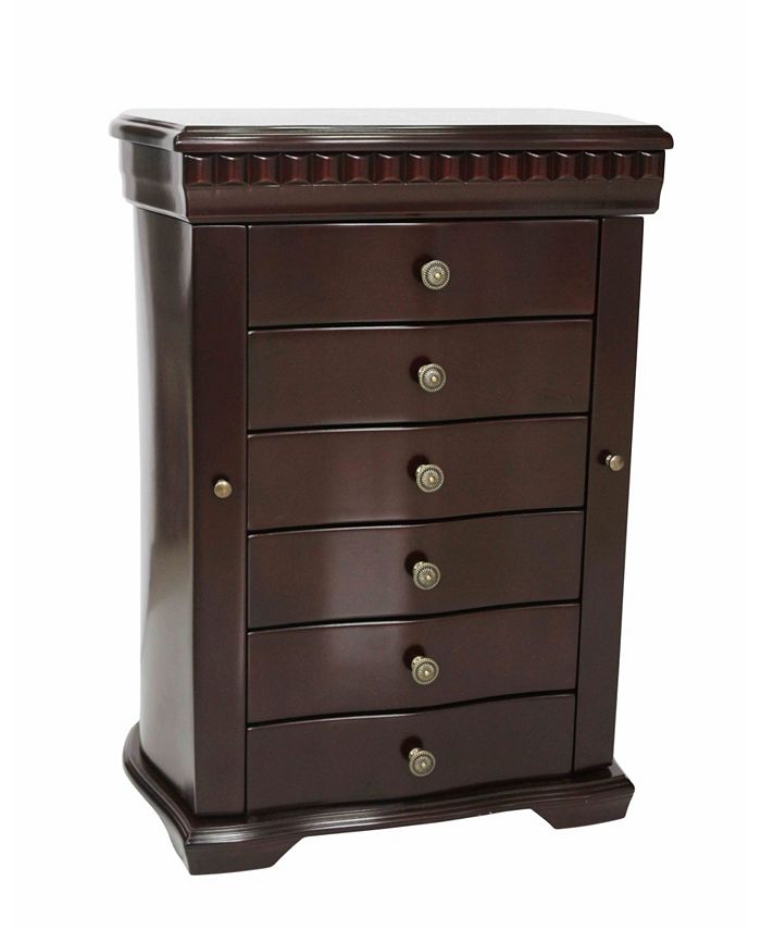 PKO Inc. Traditional Large Wooden Jewelry Box Macy's