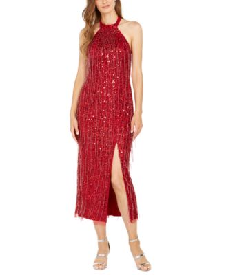 adrianna papell midi dress