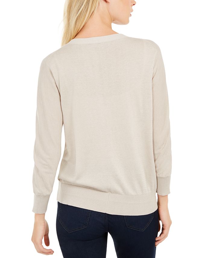Weekend Max Mara V-Neck Button-Front Cardigan - Macy's