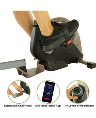 Exerpeutic 900 Exerwork Bluetooth Under Desk Exercise Bike