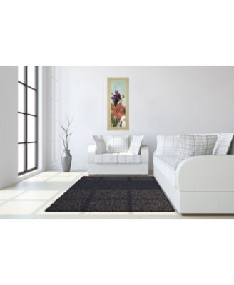 Aller Chartreuse by Patrick St. Germain Framed Print Wall Art - 18" x 42"