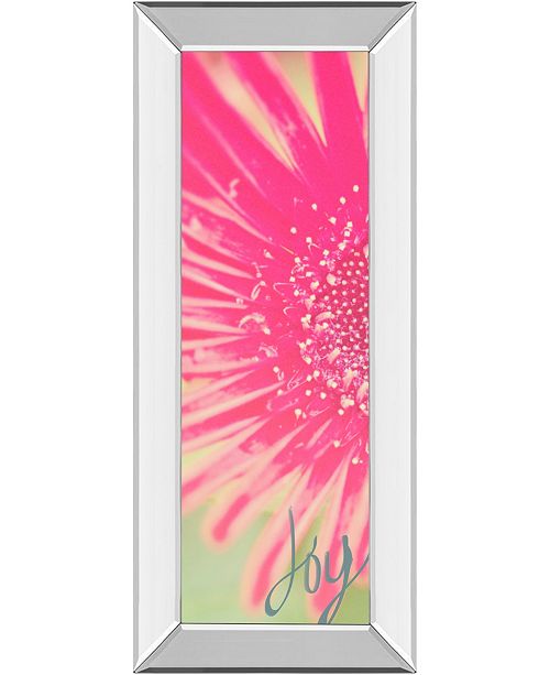 Classy Art Joy Flower By Susan Bryant Mirror Framed Print Wall Art
