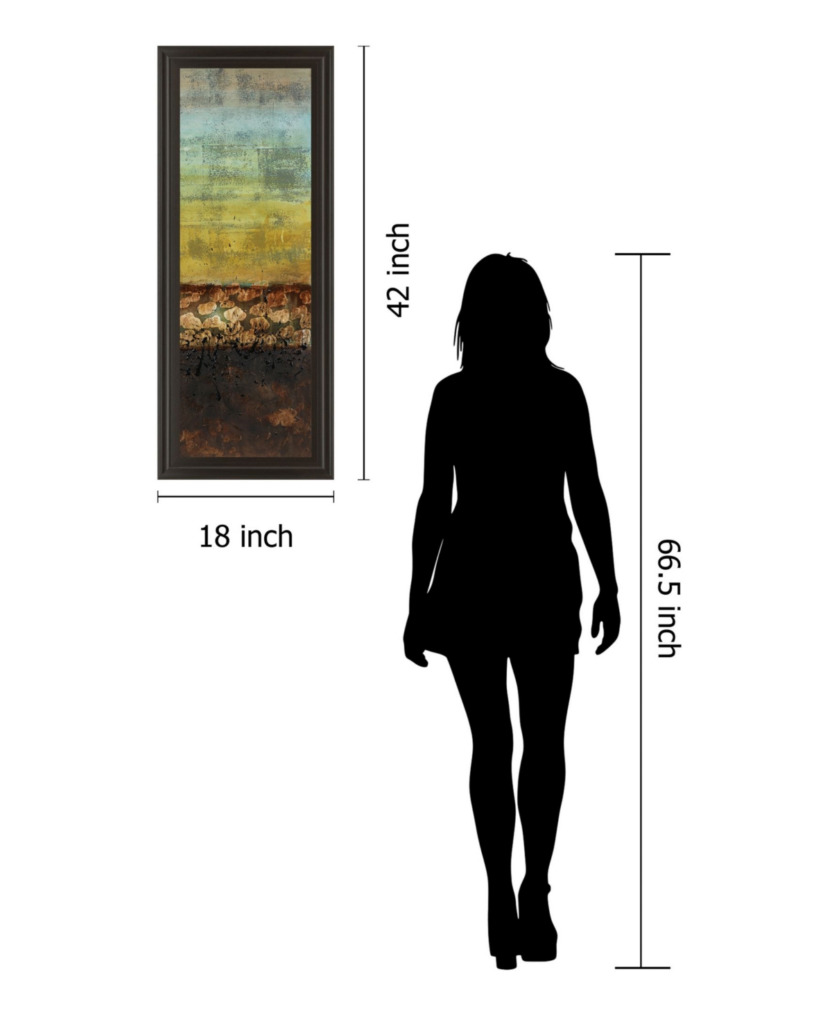 Classy Art Subterranean I by Lanie Loreth Framed Print Wall Art - 18