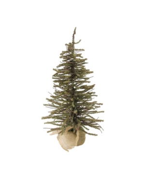 Northlight 2' Warsaw Twig Artificial Christmas Tree With Burlap Base In Brown