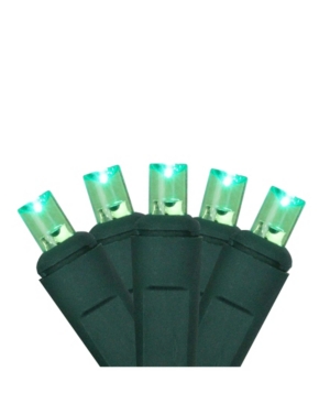 Northlight 2' X 8' Green Led Net Style Tree Trunk Wrap Christmas Lights In Green