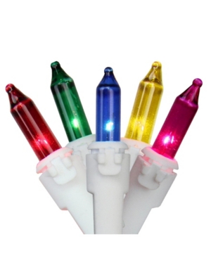 Northlight Set Of 50 Multi-color Mini Christmas Lights 2.5" Spacing