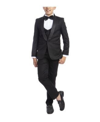 Toddler Boy's 5-Piece Slim Fit Shawl Tuxedo Set
