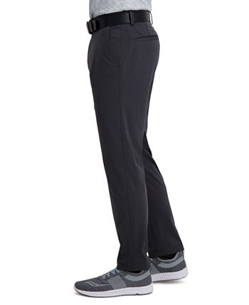 Haggar - Men's Active Series Slim-Fit Stretch Solid Casual Pants