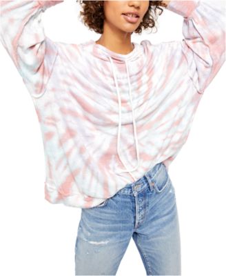 free people tie dye hoodie