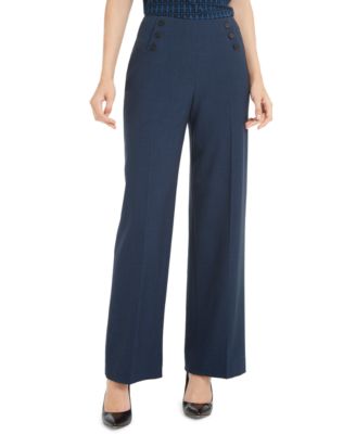 Anne Klein - Sabre High-Rise Sailor Pants
