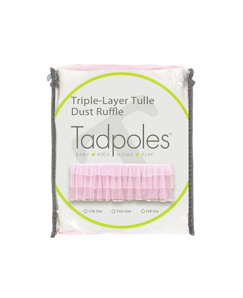 Tadpoles Triple Layer Tulle Bed Skirt Full Reviews Sheets