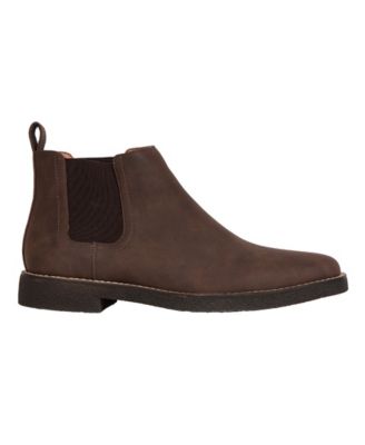 Deer Stags Stivaletto Chelsea Uomo Argos – Tomaia In Pelle, Suola Piatta, Plantare Memory Foam
