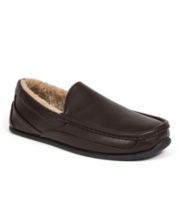 Mens leather new arrivals slippers macys