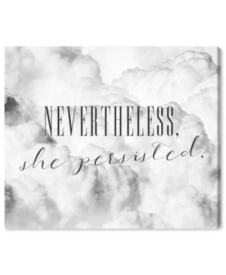 She Persisted Canvas Art - 30" x 36" x 1.5"