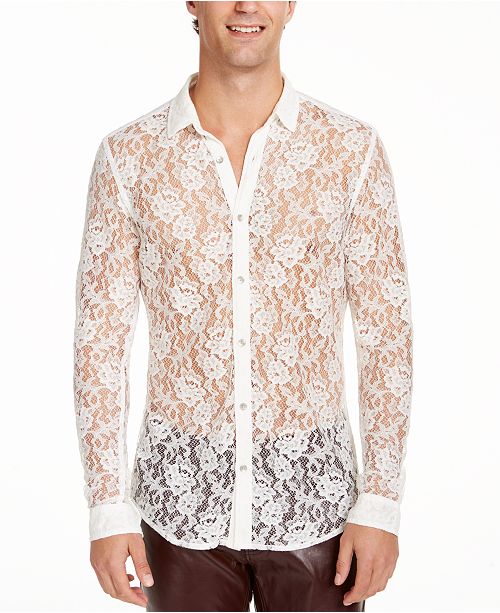Inc International Concepts Inc Men S Ricardo Lace Shirt Created