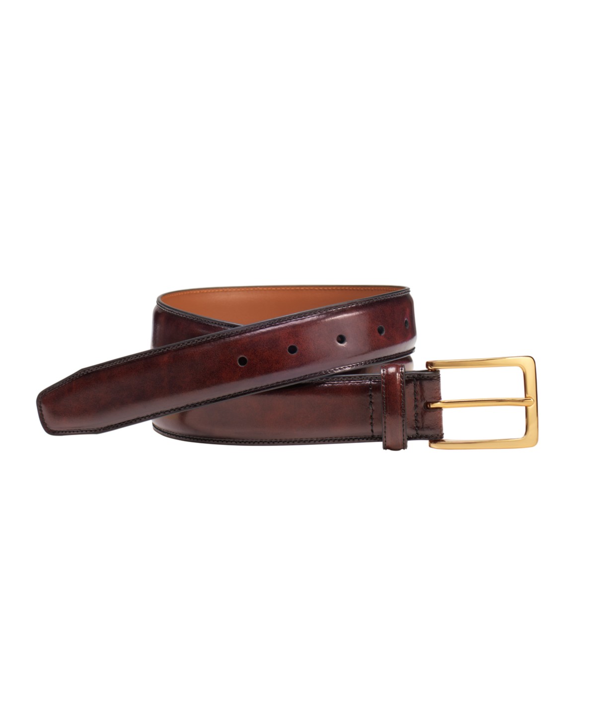 Мужские Johnston & Murphy Smooth Basic Leather Belt — фото 1