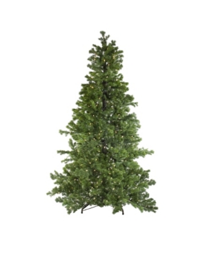 Northlight 75' Layered Pine Instant Power Artificial Christmas Tree - Dual Color Led Lights