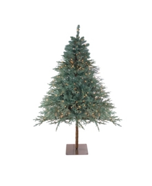 Shop Northlight 7.5' Pre-lit Fairbanks Alpine Artificial Christmas Tree In Green