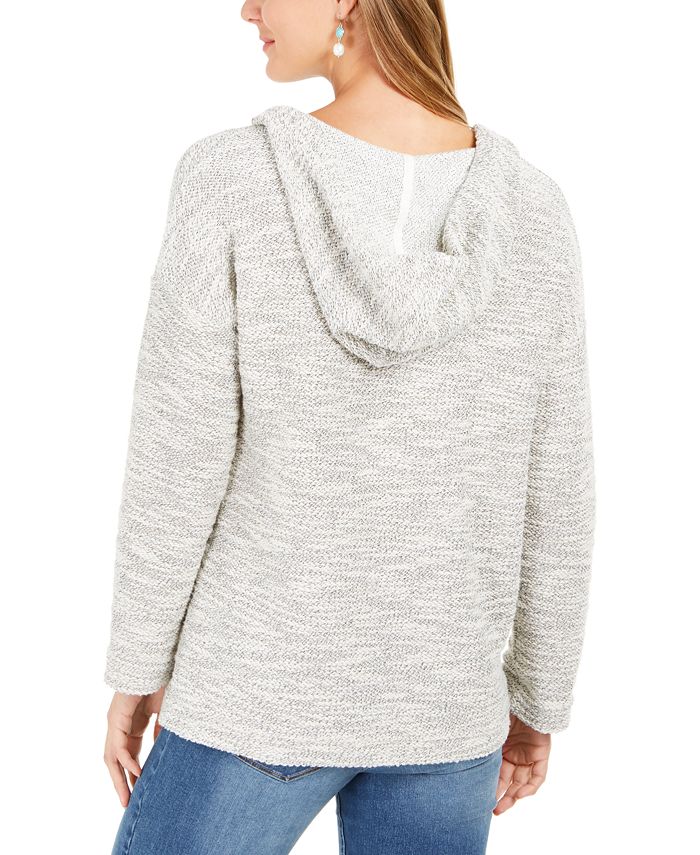 Style & Co Metallic Pullover Hoodie, Created for Macy's & Reviews ...