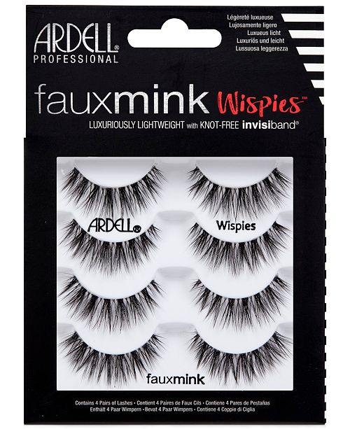 Ardell Faux Mink Lashes Wispies 4 Pack Reviews Shop All