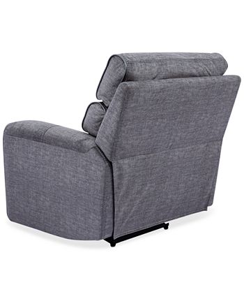 Furniture - Hutchenson 43" Fabric Power Recliner