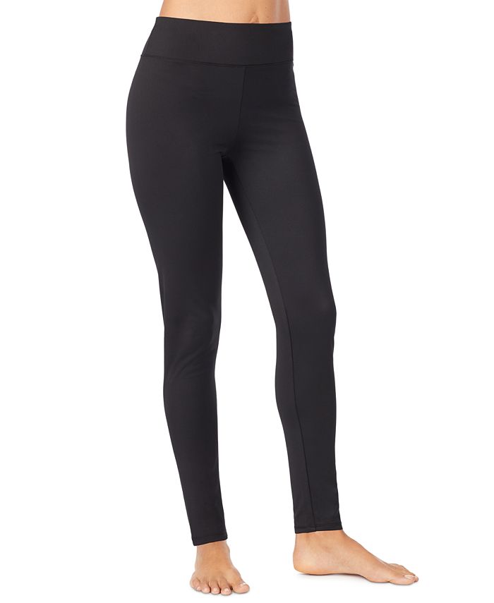 Cuddl Duds Women's Thermawear High-Waisted Leggings - Macy's
