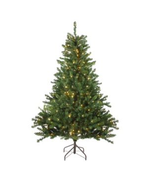 Northlight 5' Pre-lit Canadian Pine Artificial Christmas Tree In Green