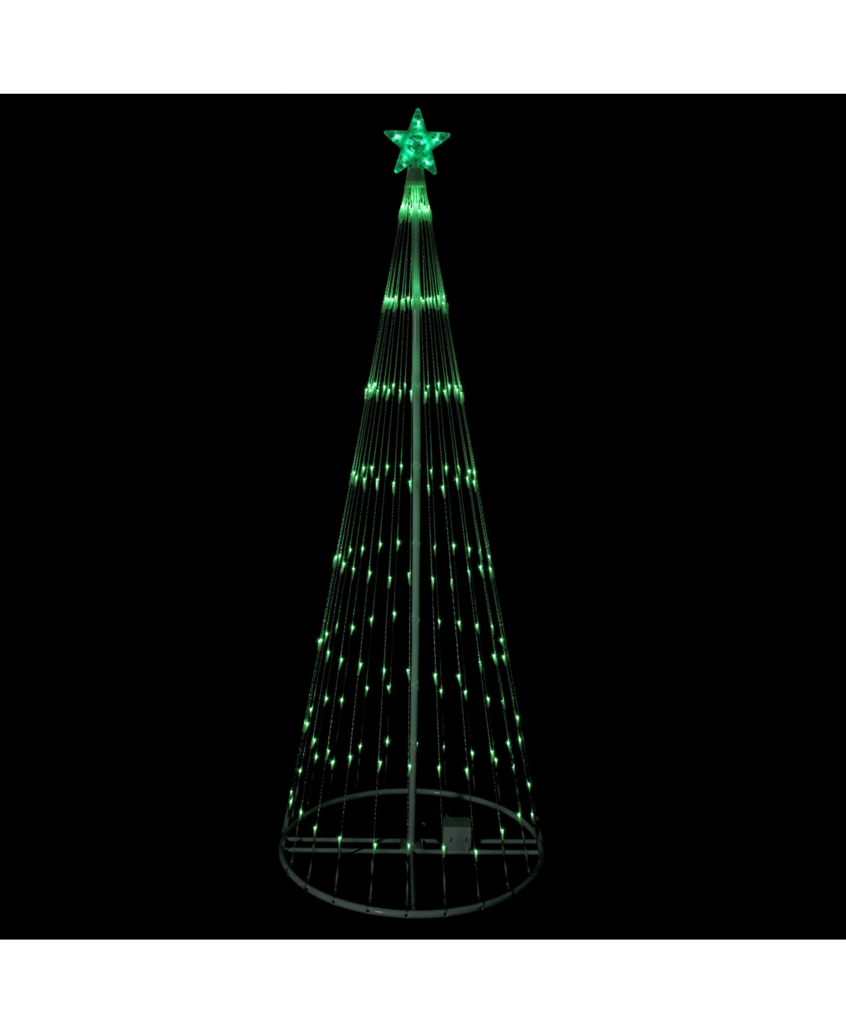 Northlight 6'Led Lighted Show Cone Christmas Tree Outdoor Decoration - Green