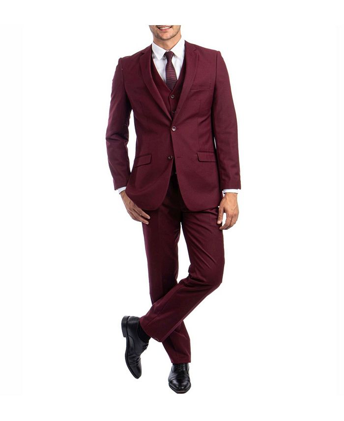 Azzuro Men's Slim Fit Notch Lapel Suit - Macy's