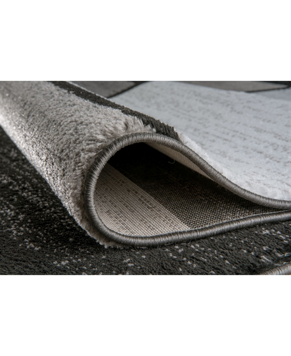 Main Street Rugs Montane Mon106Area Rug - Gray