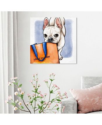 Oliver Gal Shop Ready Frenchie Canvas Art Collection - Macy's