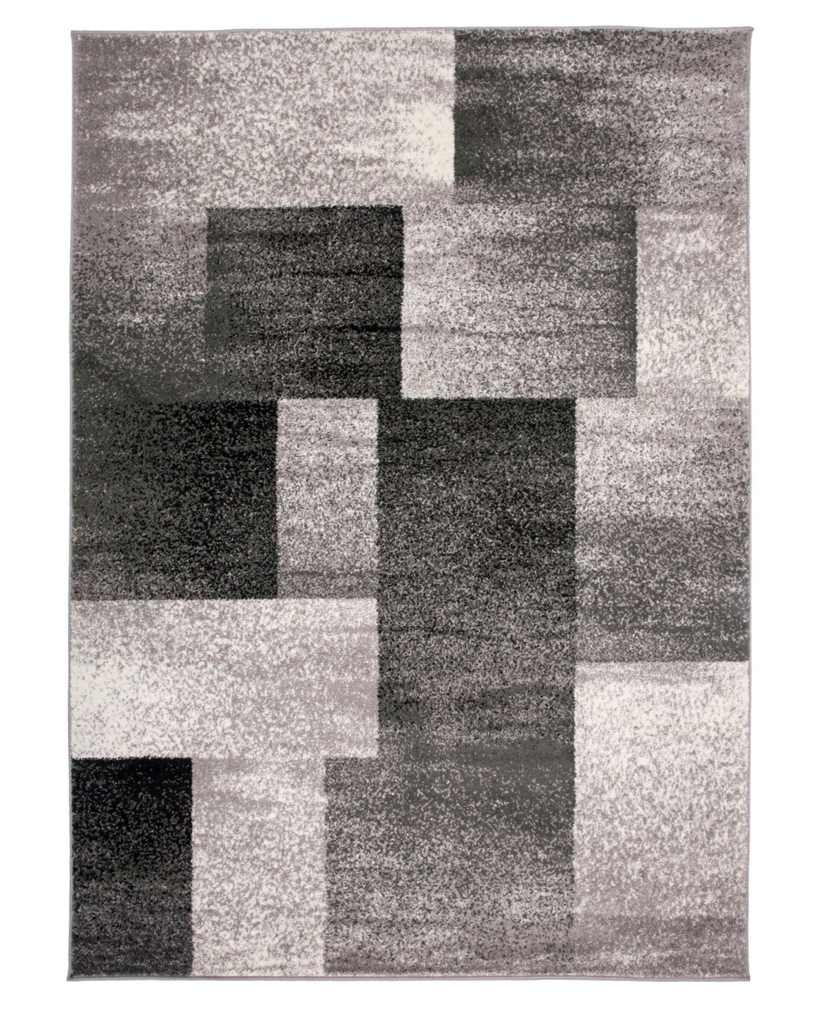 Main Street Rugs Elko Elk956 Gray 7'10in x 10' Area Rug - Gray