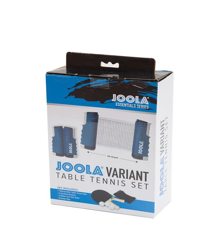 JOOLA Essentials Variant Complete Table Tennis Set Includes Retractable