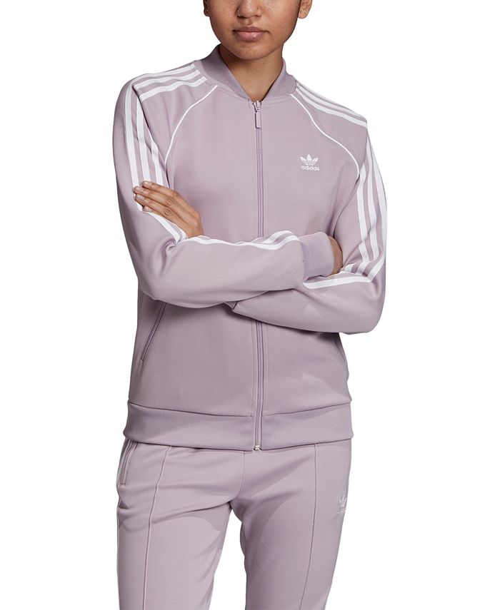 ru Logisk meget adidas Women's 3-Stripe Track Jacket - Macy's