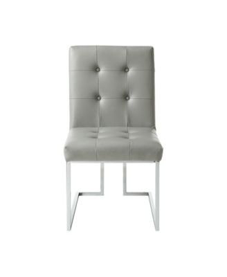 Vanderbilt Upholstered Dining Chair with Metal Frame Set of 2