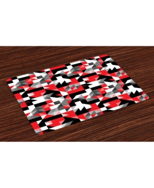 Ambesonne Place Mats Set of 4