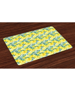 Ambesonne Modern Place Mats Set of 4