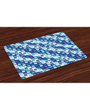 Ambesonne Place Mats Set of 4