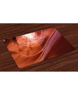 Ambesonne Usa Place Mats Set of 4