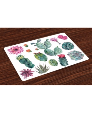 Ambesonne Nature Place Mats Set of 4
