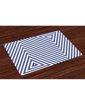 Ambesonne Place Mats Set of 4