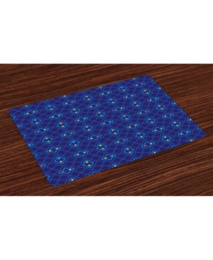 Ambesonne Place Mats Set of 4
